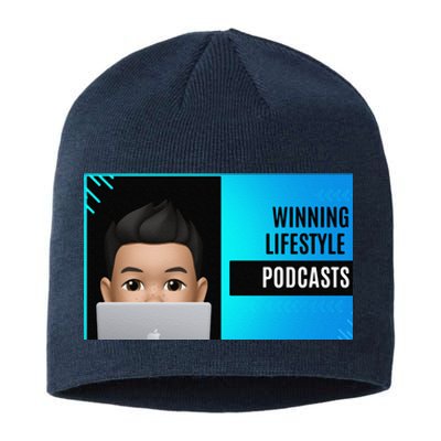 Winning Lifestyle Podcasts Sweat Sustainable Beanie