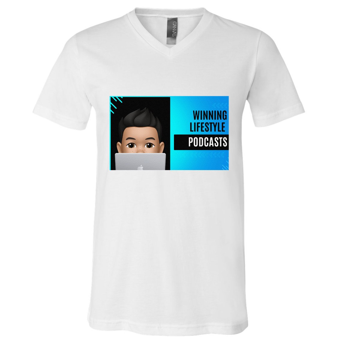 Winning Lifestyle Podcasts Sweat V-Neck T-Shirt