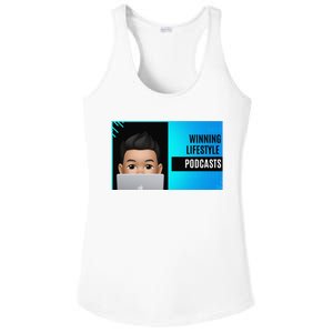 Winning Lifestyle Podcasts Sweat Ladies PosiCharge Competitor Racerback Tank