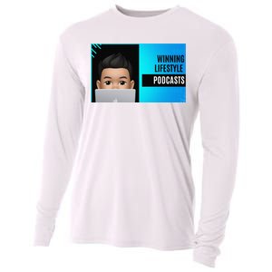 Winning Lifestyle Podcasts Sweat Cooling Performance Long Sleeve Crew