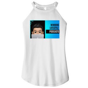 Winning Lifestyle Podcasts Sweat Women's Perfect Tri Rocker Tank