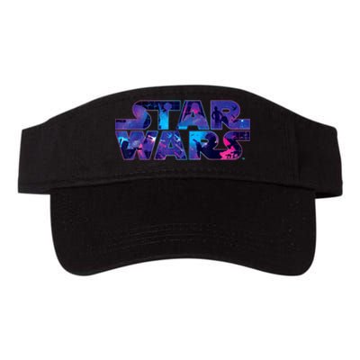 Wars Logo Retro 90s Twinkling Stars Valucap Bio-Washed Visor