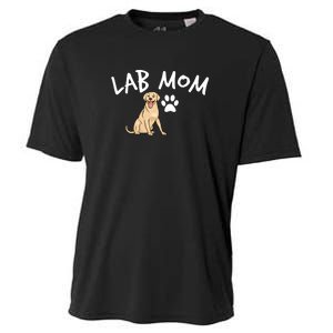 Womens Labrador Retriever Lab Mom Dog Puppy Pet Lover Gift Cooling Performance Crew T-Shirt