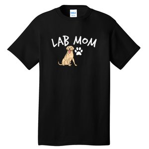 Womens Labrador Retriever Lab Mom Dog Puppy Pet Lover Gift Tall T-Shirt