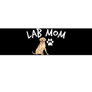 Womens Labrador Retriever Lab Mom Dog Puppy Pet Lover Gift Bumper Sticker