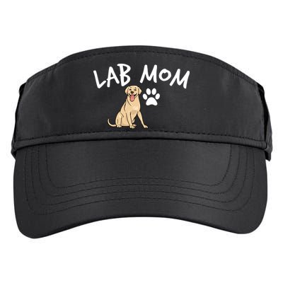 Womens Labrador Retriever Lab Mom Dog Puppy Pet Lover Gift Adult Drive Performance Visor