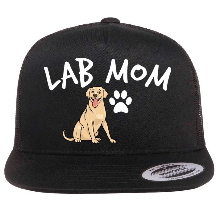 Womens Labrador Retriever Lab Mom Dog Puppy Pet Lover Gift Flatbill Hat