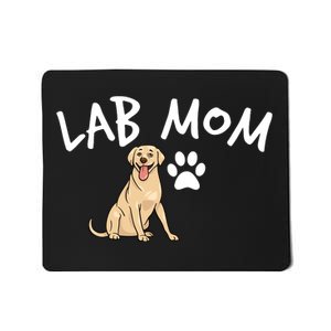 Womens Labrador Retriever Lab Mom Dog Puppy Pet Lover Gift Mousepad