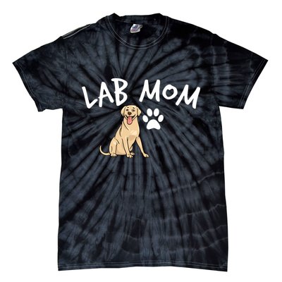 Womens Labrador Retriever Lab Mom Dog Puppy Pet Lover Gift Tie-Dye T-Shirt