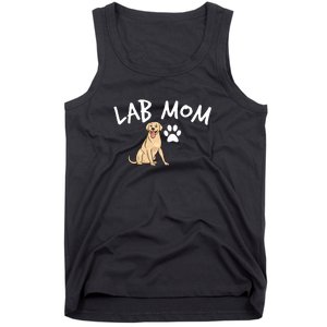 Womens Labrador Retriever Lab Mom Dog Puppy Pet Lover Gift Tank Top