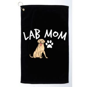 Womens Labrador Retriever Lab Mom Dog Puppy Pet Lover Gift Platinum Collection Golf Towel