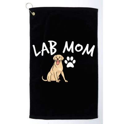 Womens Labrador Retriever Lab Mom Dog Puppy Pet Lover Gift Golf Towel