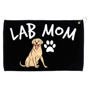 Womens Labrador Retriever Lab Mom Dog Puppy Pet Lover Gift Grommeted Golf Towel