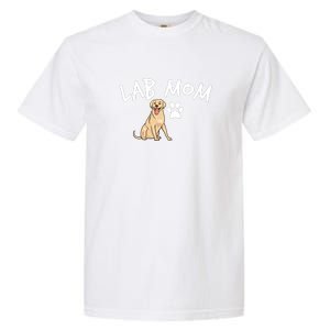 Womens Labrador Retriever Lab Mom Dog Puppy Pet Lover Gift Garment-Dyed Heavyweight T-Shirt