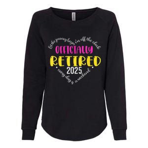 Women Ly Retired 2025 Heart Womens California Wash Sweatshirt