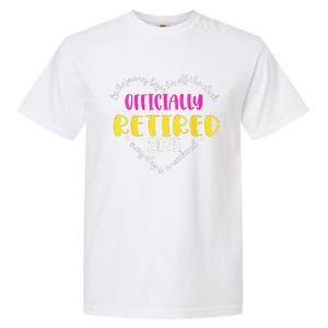 Women Ly Retired 2025 Heart Garment-Dyed Heavyweight T-Shirt