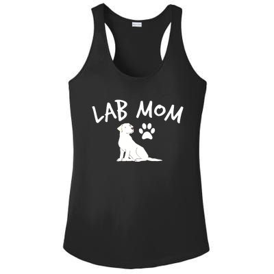 Womens Labrador Retriever Lab Mom Dog Puppy Pet Lover Gift Ladies PosiCharge Competitor Racerback Tank