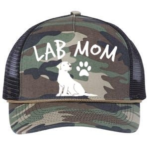 Womens Labrador Retriever Lab Mom Dog Puppy Pet Lover Gift Retro Rope Trucker Hat Cap