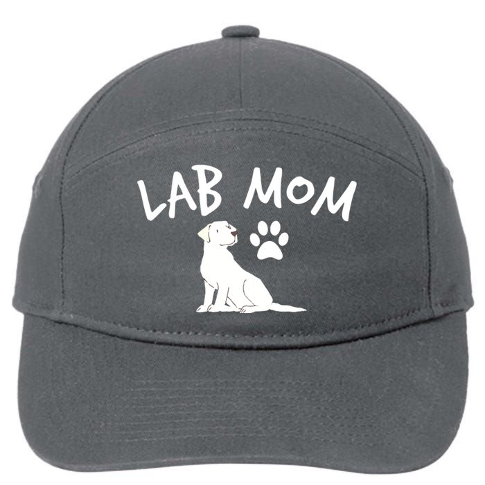 Womens Labrador Retriever Lab Mom Dog Puppy Pet Lover Gift 7-Panel Snapback Hat