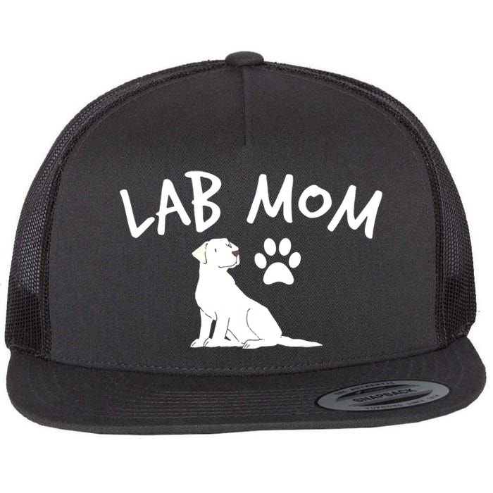 Womens Labrador Retriever Lab Mom Dog Puppy Pet Lover Gift Flat Bill Trucker Hat