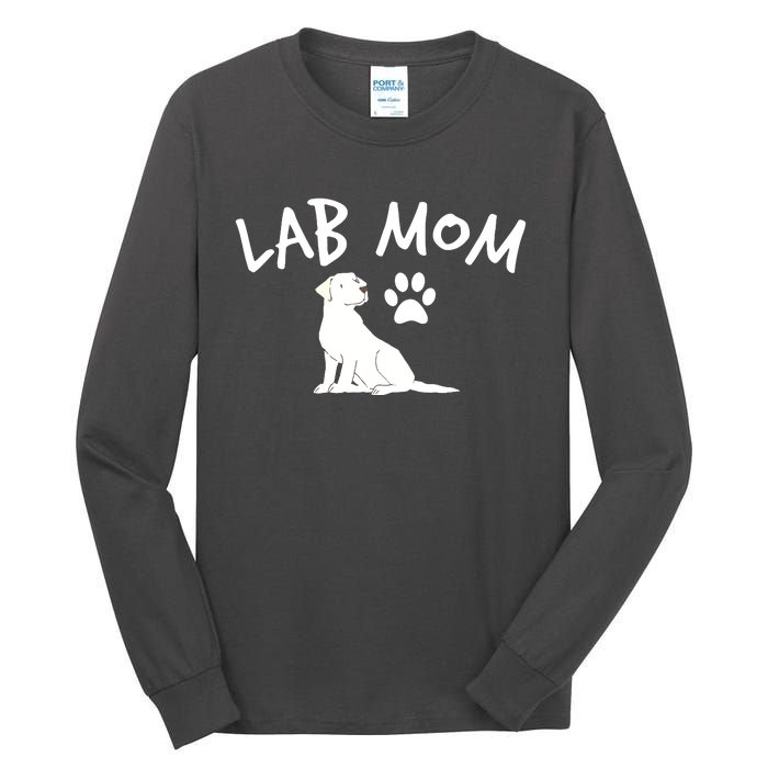 Womens Labrador Retriever Lab Mom Dog Puppy Pet Lover Gift Tall Long Sleeve T-Shirt