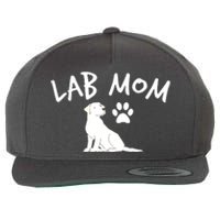 Womens Labrador Retriever Lab Mom Dog Puppy Pet Lover Gift Wool Snapback Cap