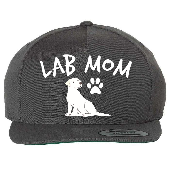 Womens Labrador Retriever Lab Mom Dog Puppy Pet Lover Gift Wool Snapback Cap