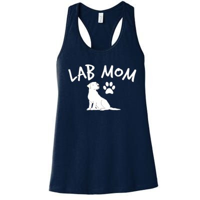 Womens Labrador Retriever Lab Mom Dog Puppy Pet Lover Gift Women's Racerback Tank