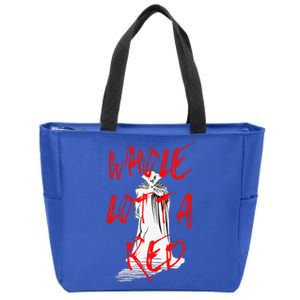 Whole Lotta Red Hip Hop Rap Trap Music Halloween Vampire Zip Tote Bag