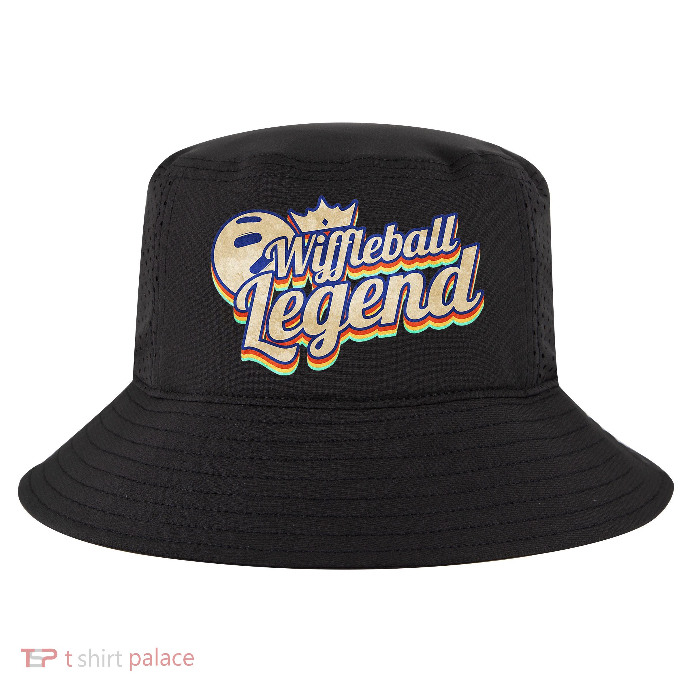 Wiffleball Legend Retro Cool Comfort Performance Bucket Hat