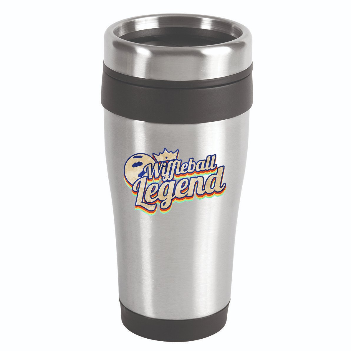 Wiffleball Legend Retro 16oz Travel Tumbler
