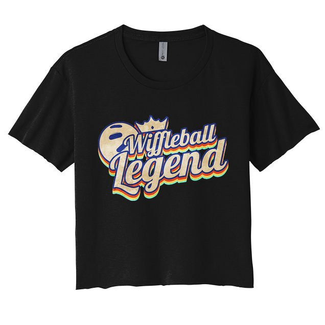 Wiffleball Legend Retro Crop Top