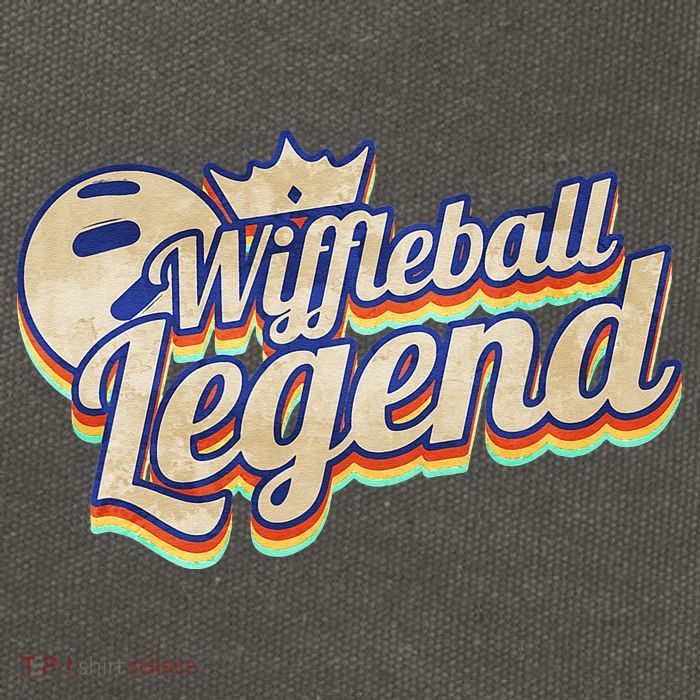 Wiffleball Legend Retro Cotton Canvas Backpack