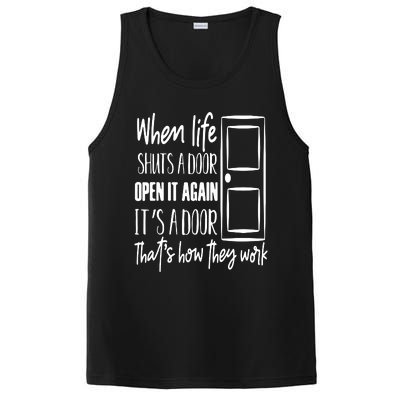 When Life Shuts A Door Loving Family PosiCharge Competitor Tank