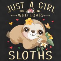 Who Loves Sloths Adult Drive Performance Visor
