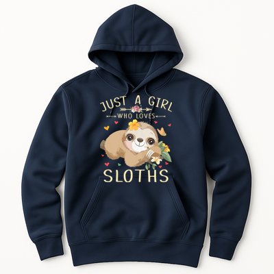 Who Loves Sloths Hoodie