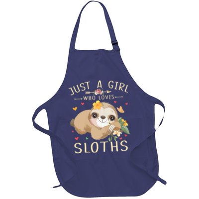Who Loves Sloths Apron