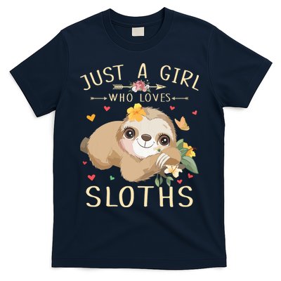 Who Loves Sloths T-Shirt