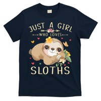 Who Loves Sloths T-Shirt