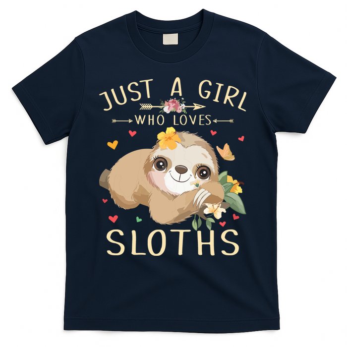 Who Loves Sloths T-Shirt