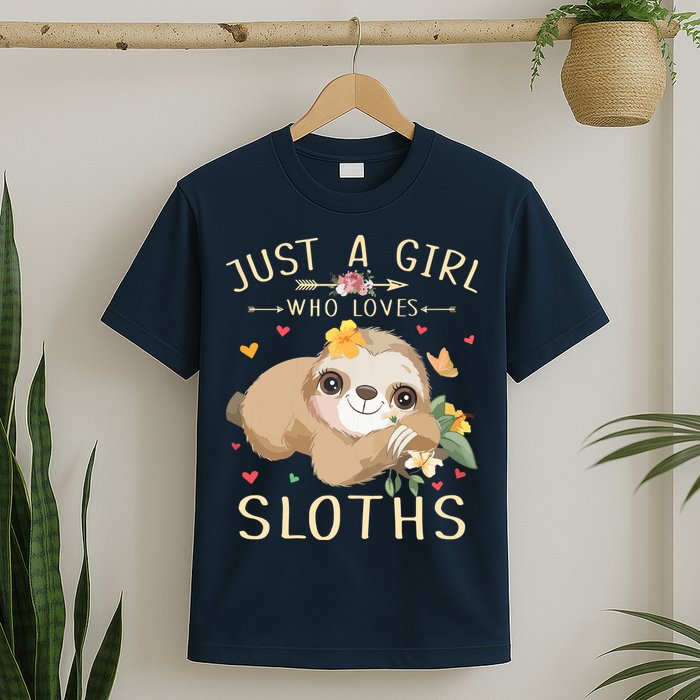 Who Loves Sloths T-Shirt