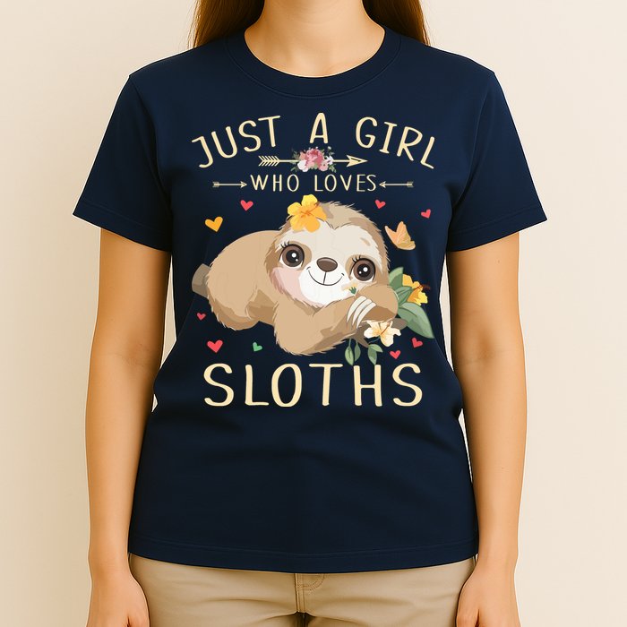Who Loves Sloths T-Shirt