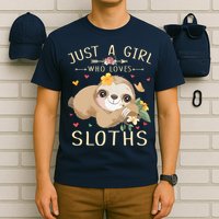 Who Loves Sloths T-Shirt