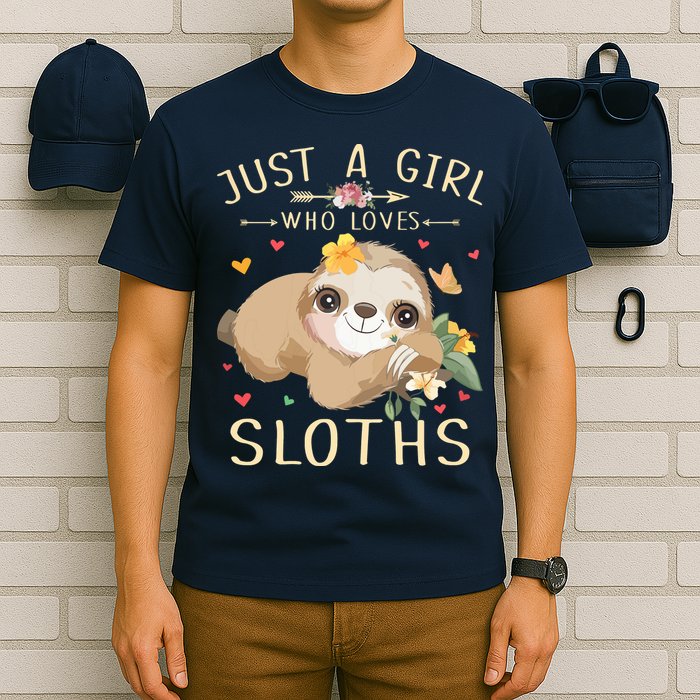 Who Loves Sloths T-Shirt