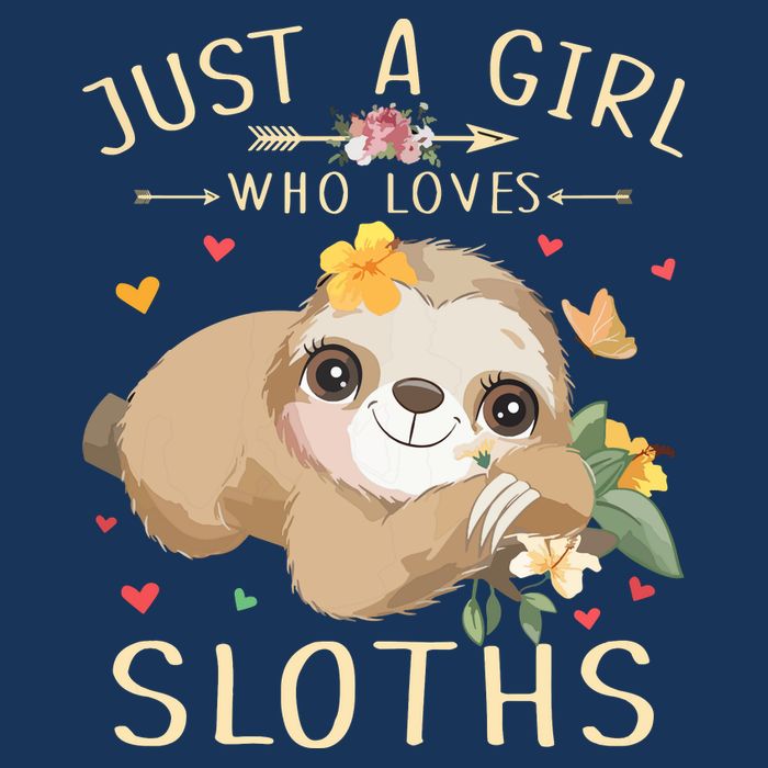 Who Loves Sloths T-Shirt