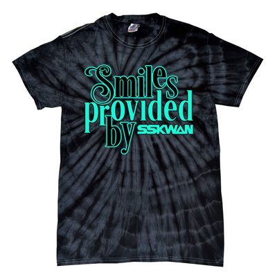 Wakaan Liquid Stranger Sskwan Le 2023 Smiles Tie-Dye T-Shirt