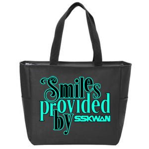 Wakaan Liquid Stranger Sskwan Le 2023 Smiles Zip Tote Bag