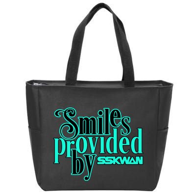 Wakaan Liquid Stranger Sskwan Le 2023 Smiles Zip Tote Bag