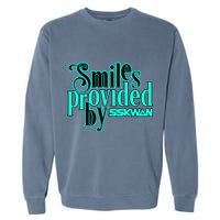 Wakaan Liquid Stranger Sskwan Le 2023 Smiles Garment-Dyed Sweatshirt