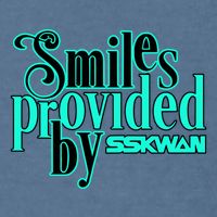 Wakaan Liquid Stranger Sskwan Le 2023 Smiles Garment-Dyed Sweatshirt